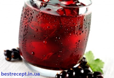 Компот з чорної смородини