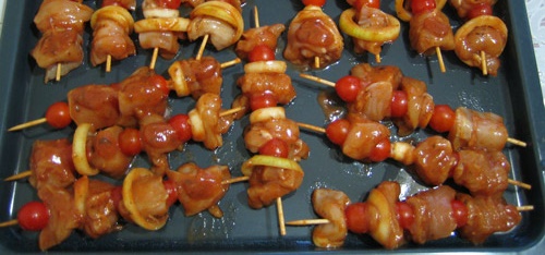 Курячий шашлик