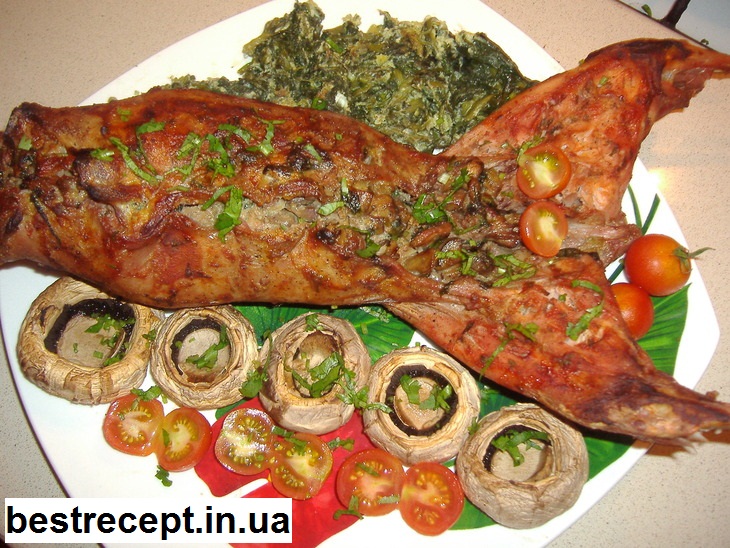 Кролик фарширований