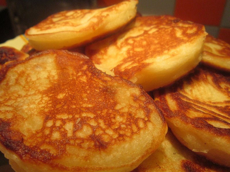 Оладки із сиром