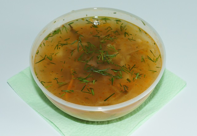 Розсольник з яловичиною