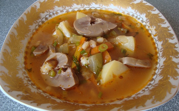 Розсольник із нирками